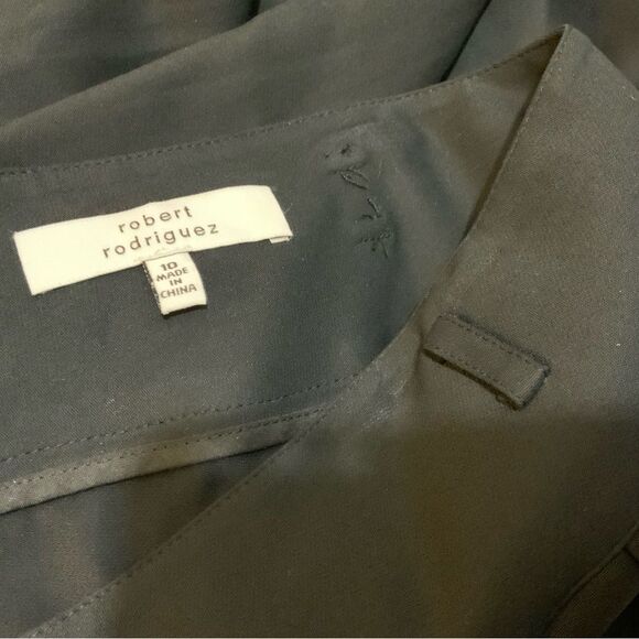 Robert rodriguez  pleated high waisted wide leg pants size 10 - Picture 5 of 7